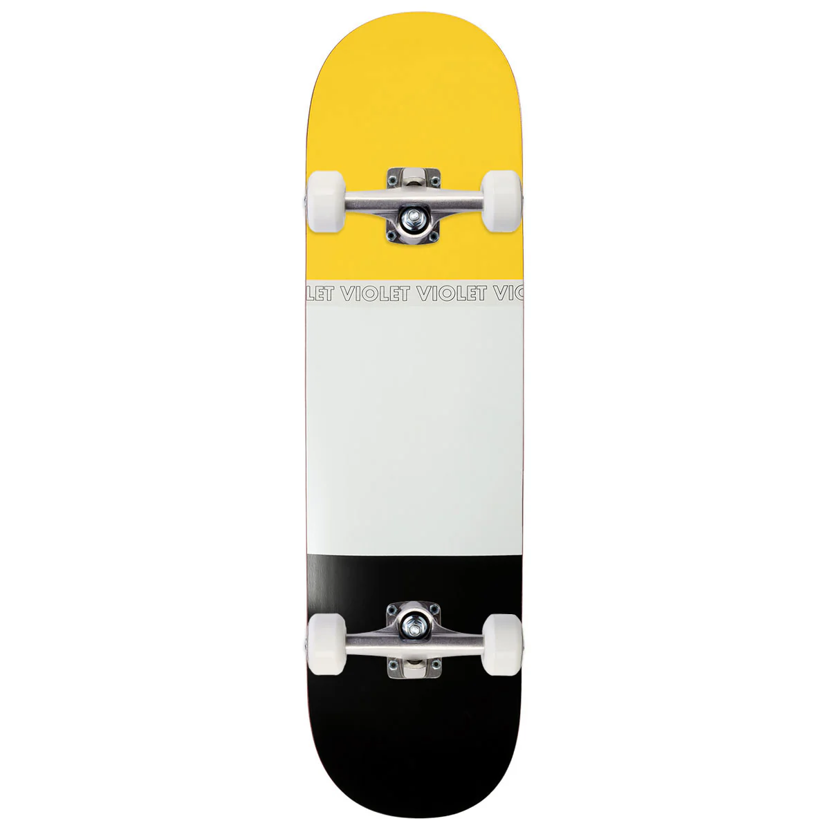 Violet Lollipop Skateboard Complete - Yellow - 8.50"