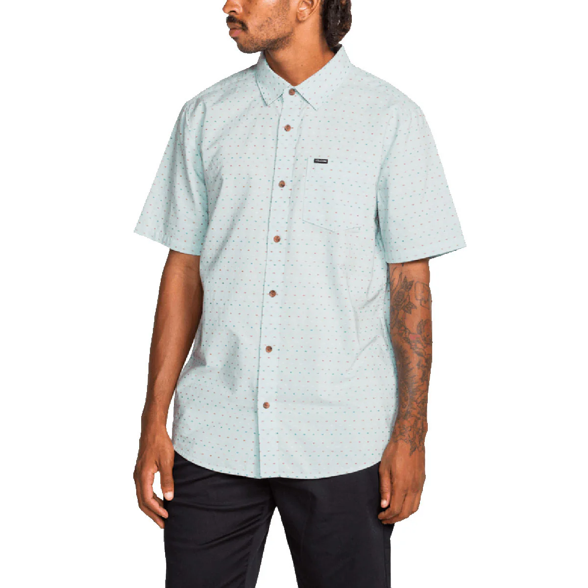 Volcom Bankstone II Shirt - Blue