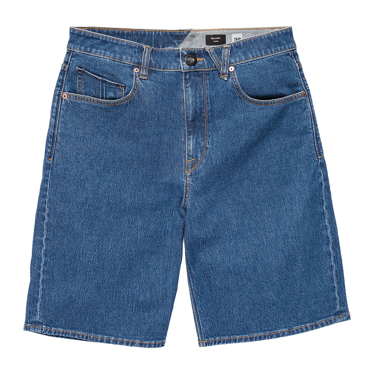 Volcom Billow Denim 22 Shorts - Bold Blue