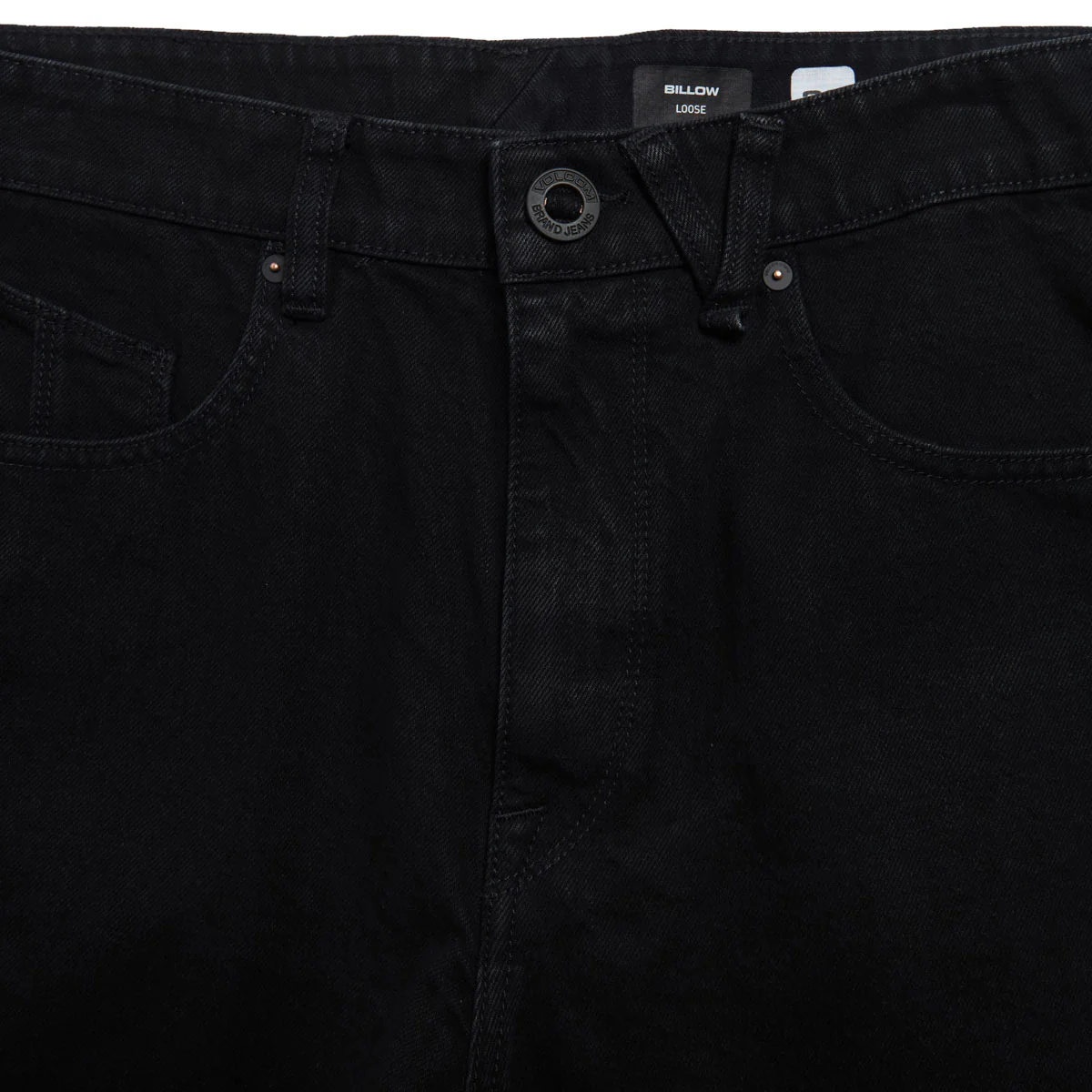 Volcom Billow Denim 22 Shorts - New Black - Image 4