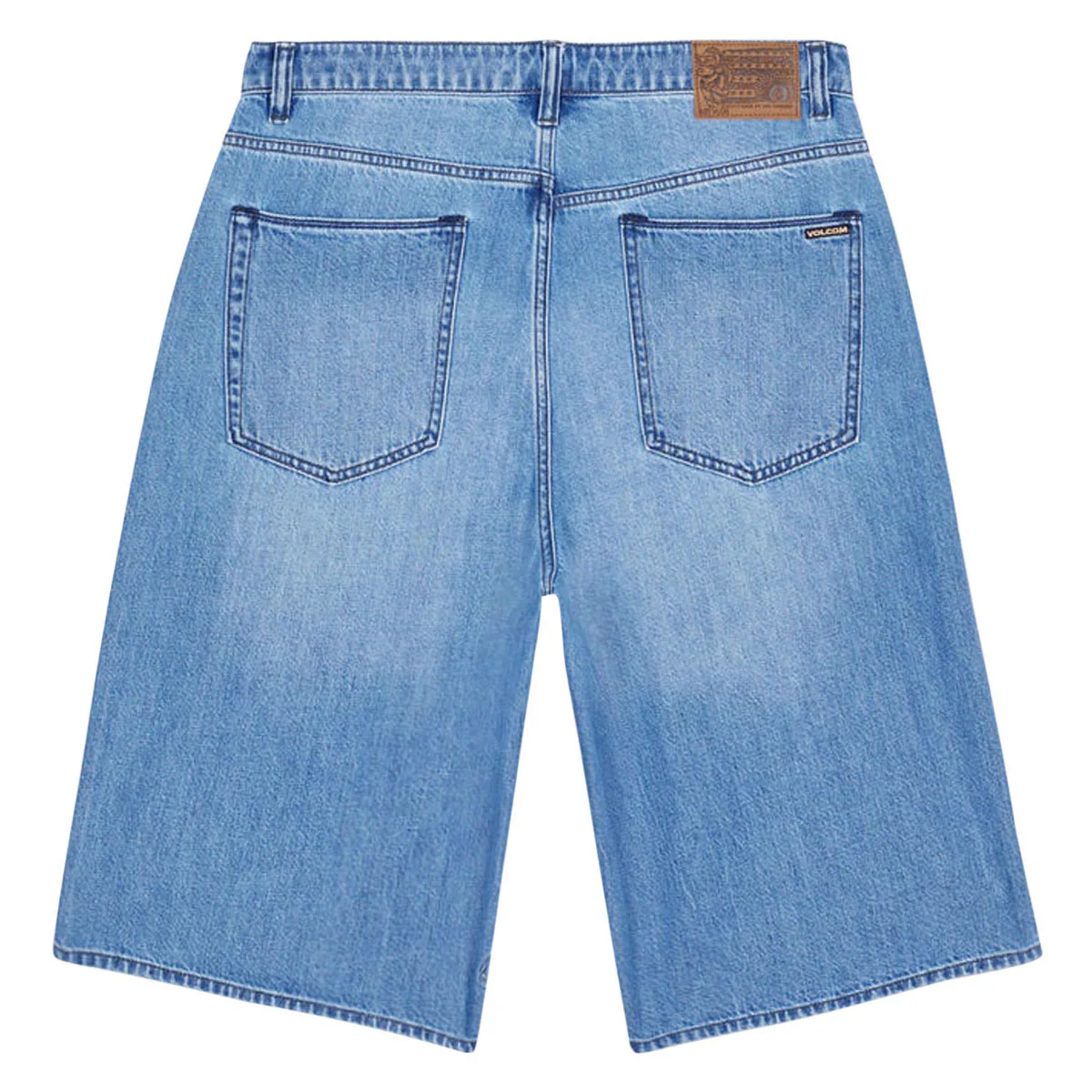 Volcom Chillow Denim 24 Shorts - Dirty Cowboy Blues - Image 2
