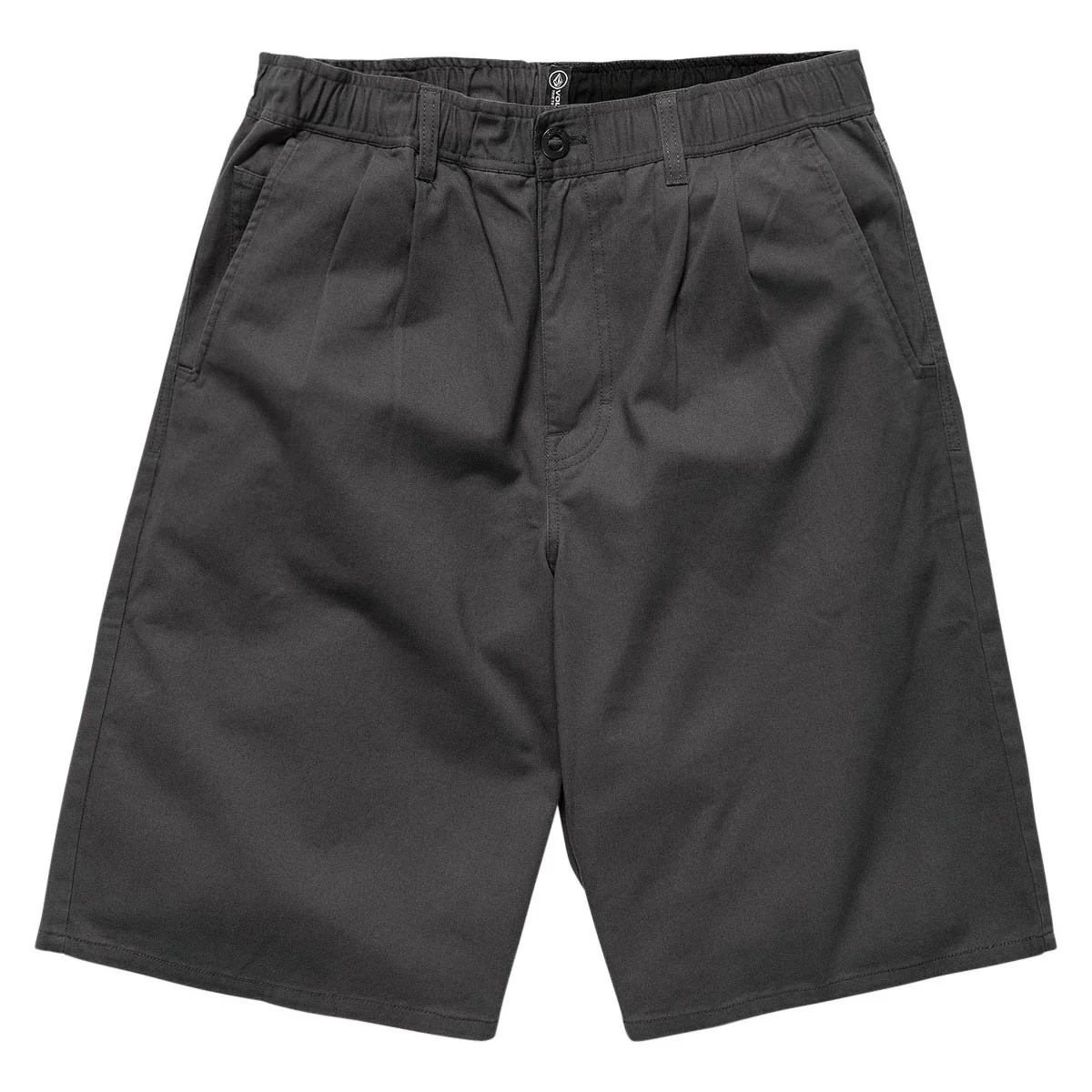 Volcom Chillow Pleated Ew Chino VS 24 Shorts - Castlerock