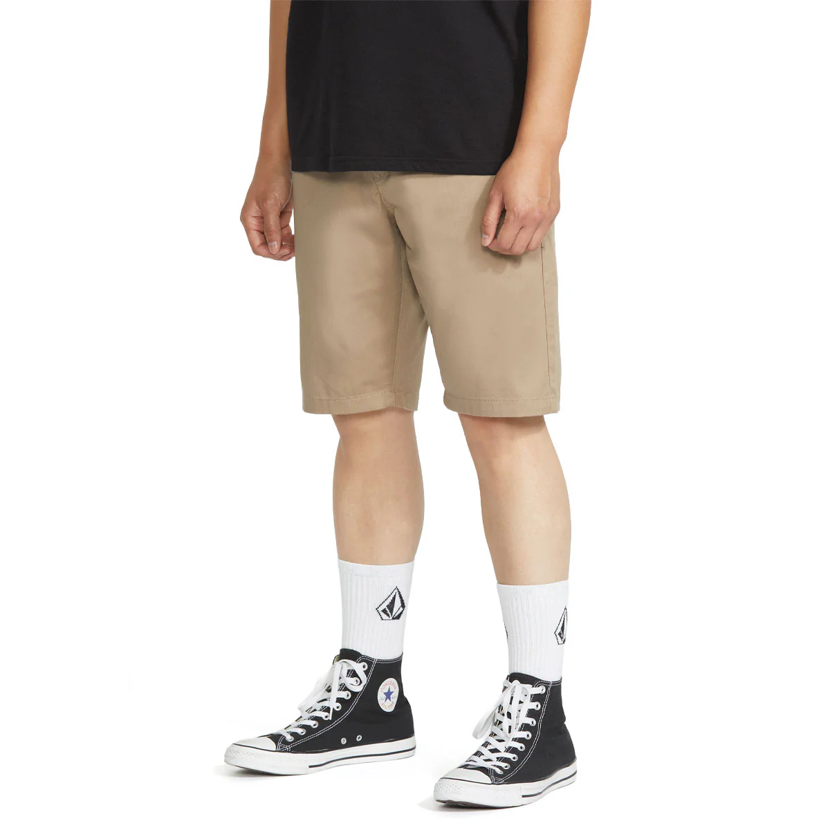 Volcom Frickin Modern Stretch 21 Shorts - Khaki 2025 - Image 5