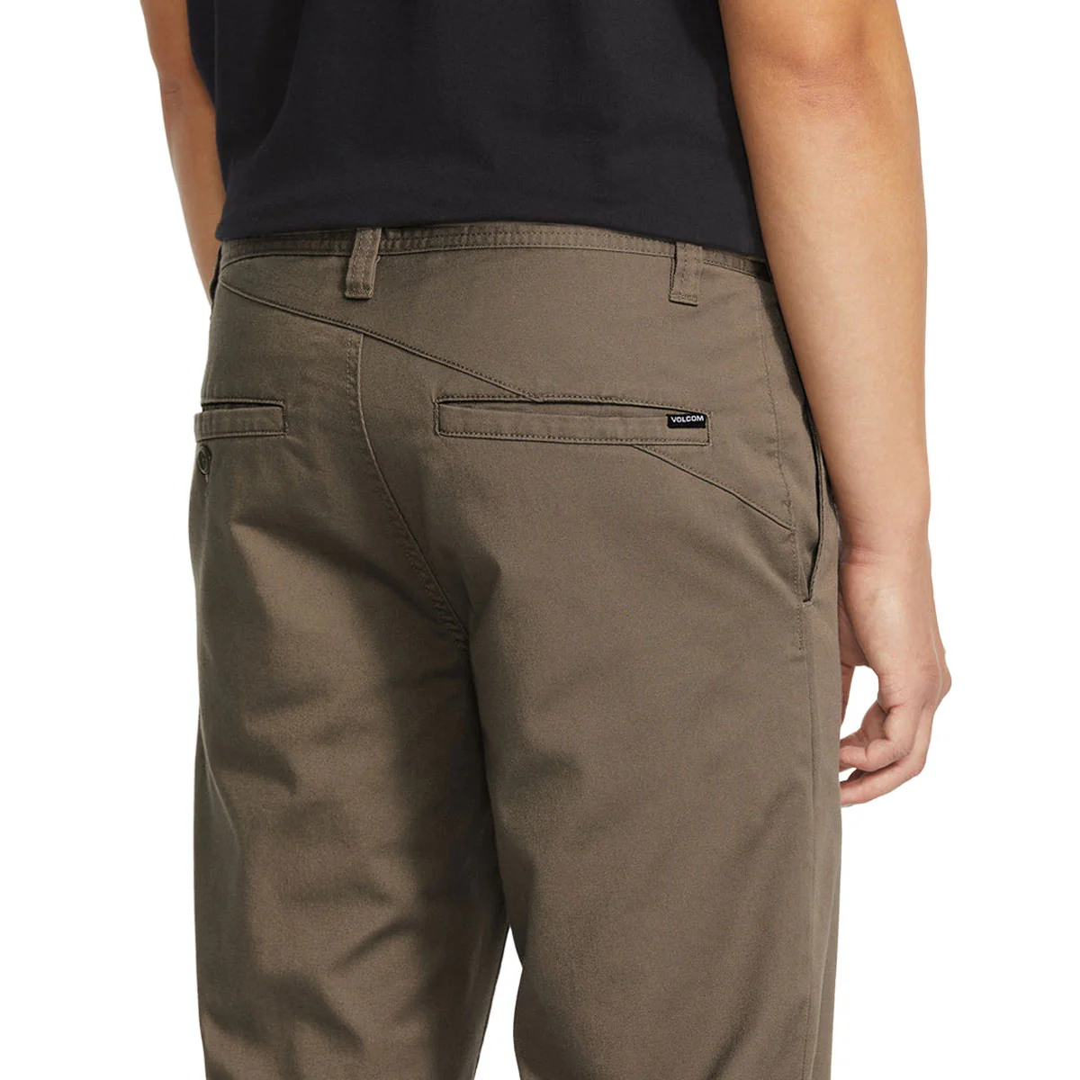 Volcom Frickin Modern Stretch Pants - Mushroom 2026 - Image 3