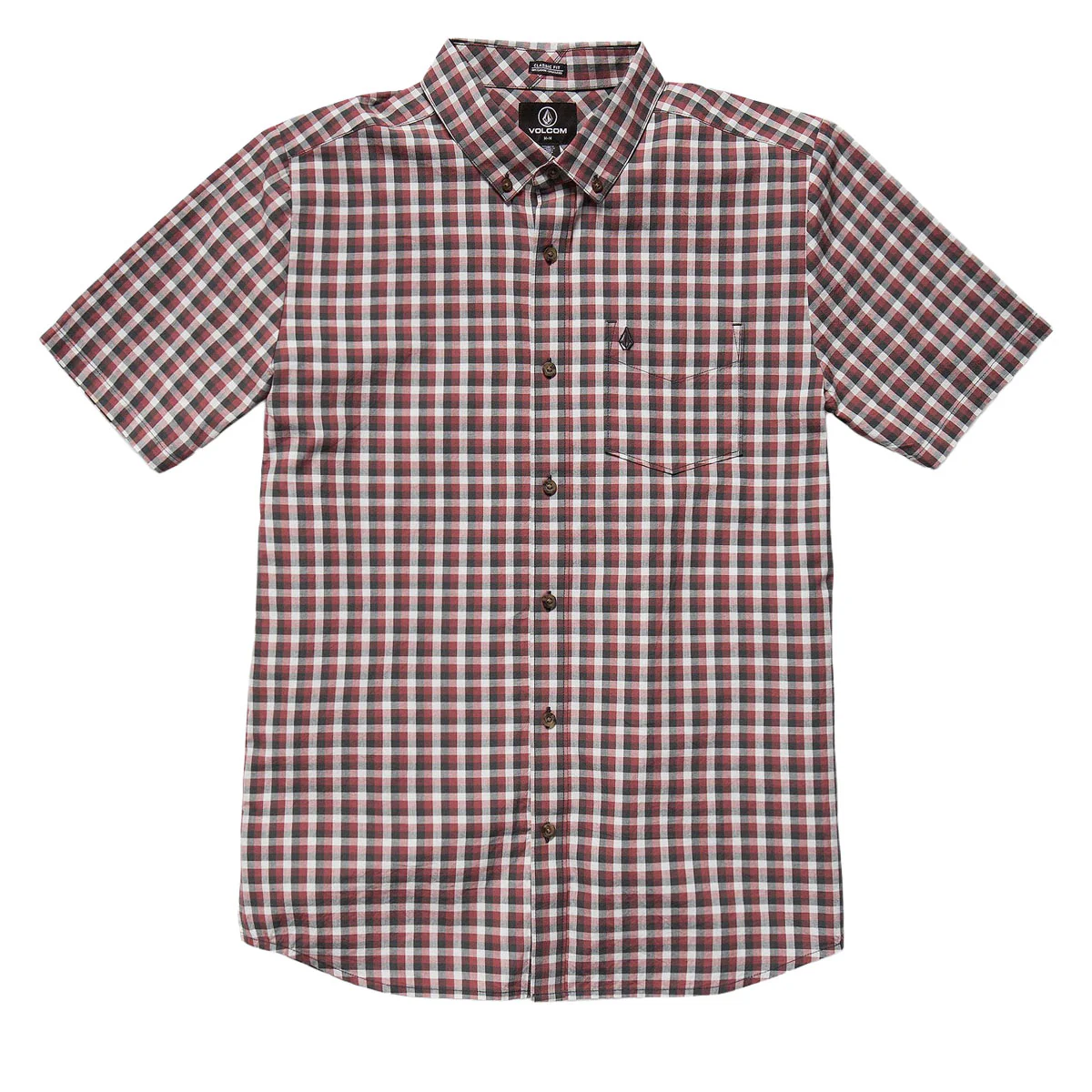 Volcom Louie Check Shirt - Light Blue Acid - Image 3