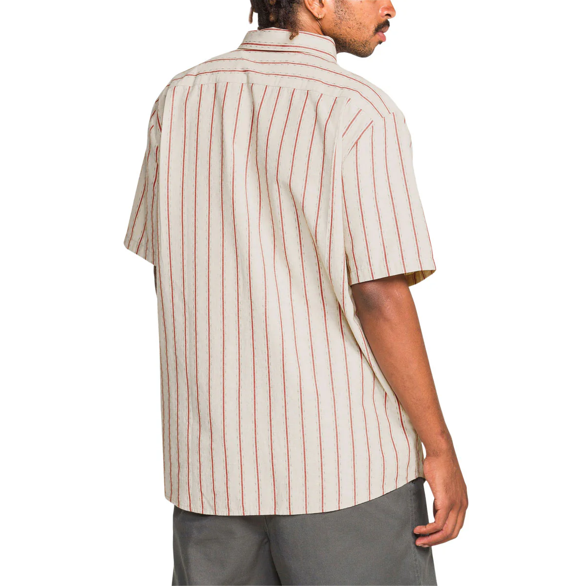 Volcom Sato Stripe Shirt - Stone - Image 2