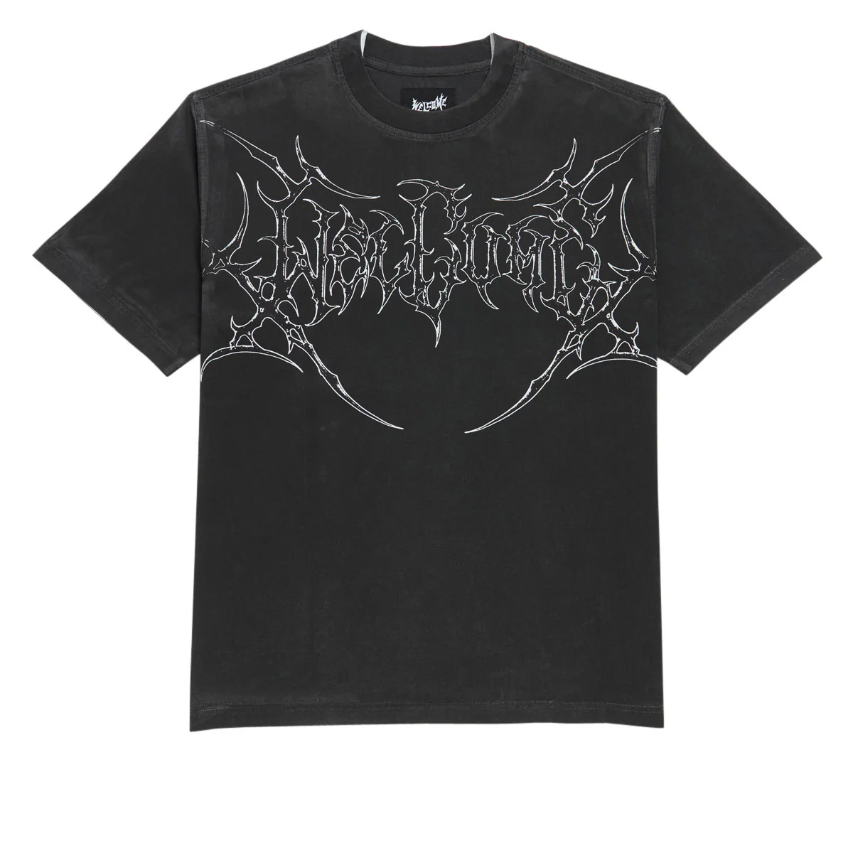 Welcome Grapple Camo Knit T-Shirt - Black/White