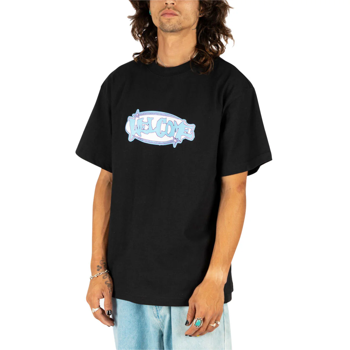 Welcome Hey Ya T-Shirt - Black - Image 2