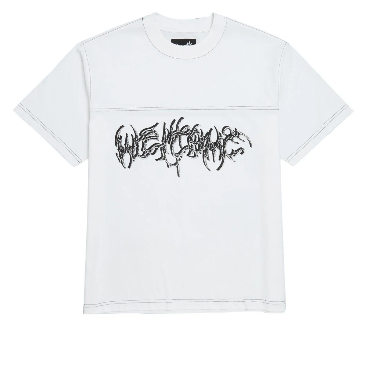 Welcome Spire Football T-Shirt - White/Black