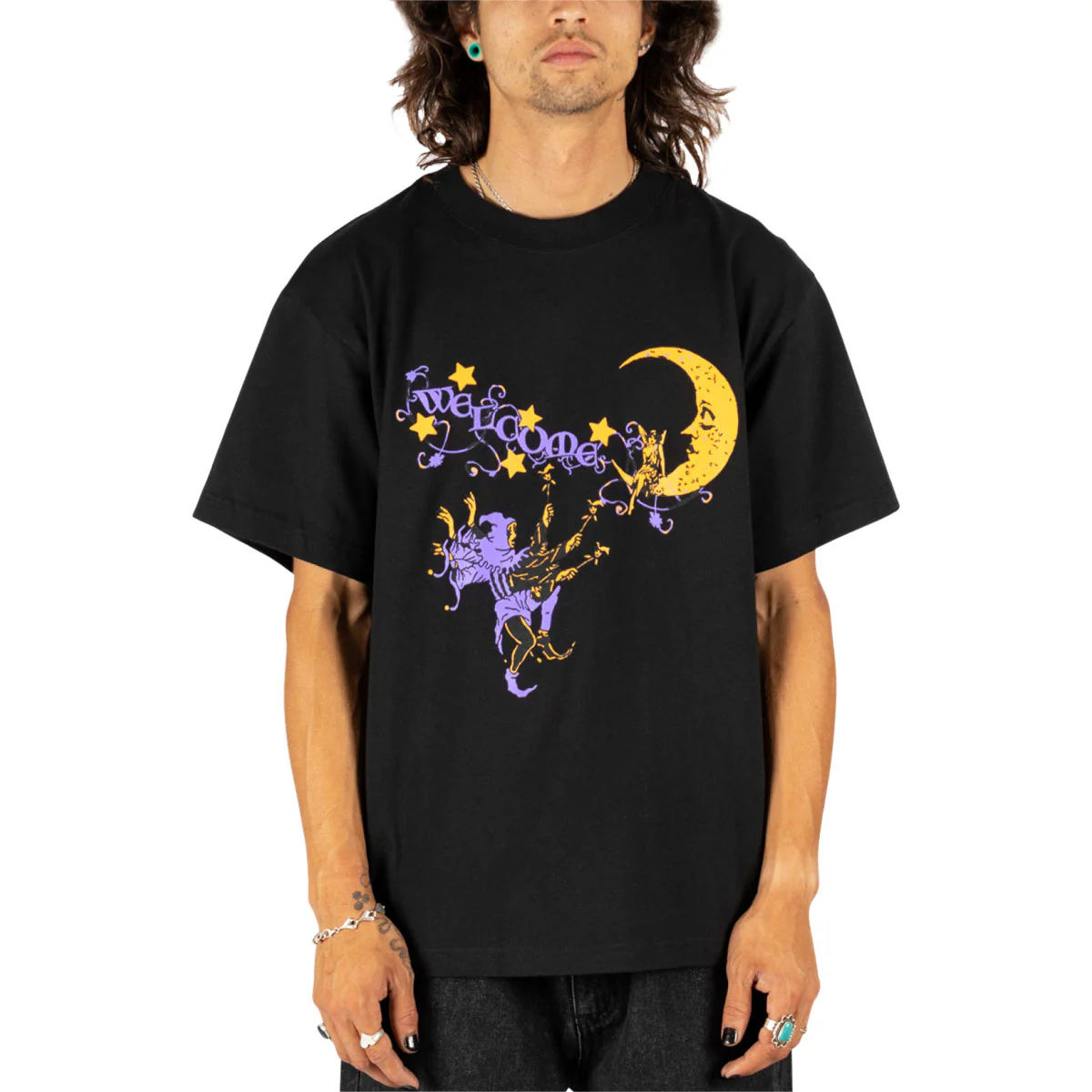 Welcome Triple Trickster T-Shirt - Black - Image 2