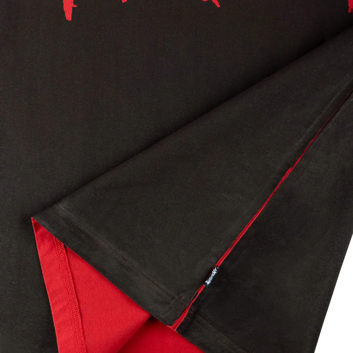 Welcome x Slipknot Barcode Overprint T-Shirt - Black/Red - Image 5