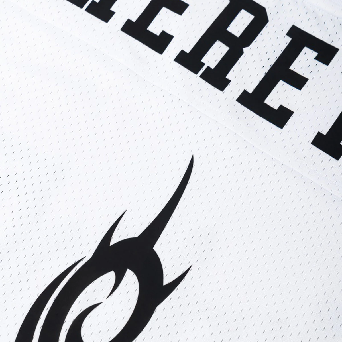 Welcome x Slipknot Heretic Mesh Football Jersey - White - Image 4