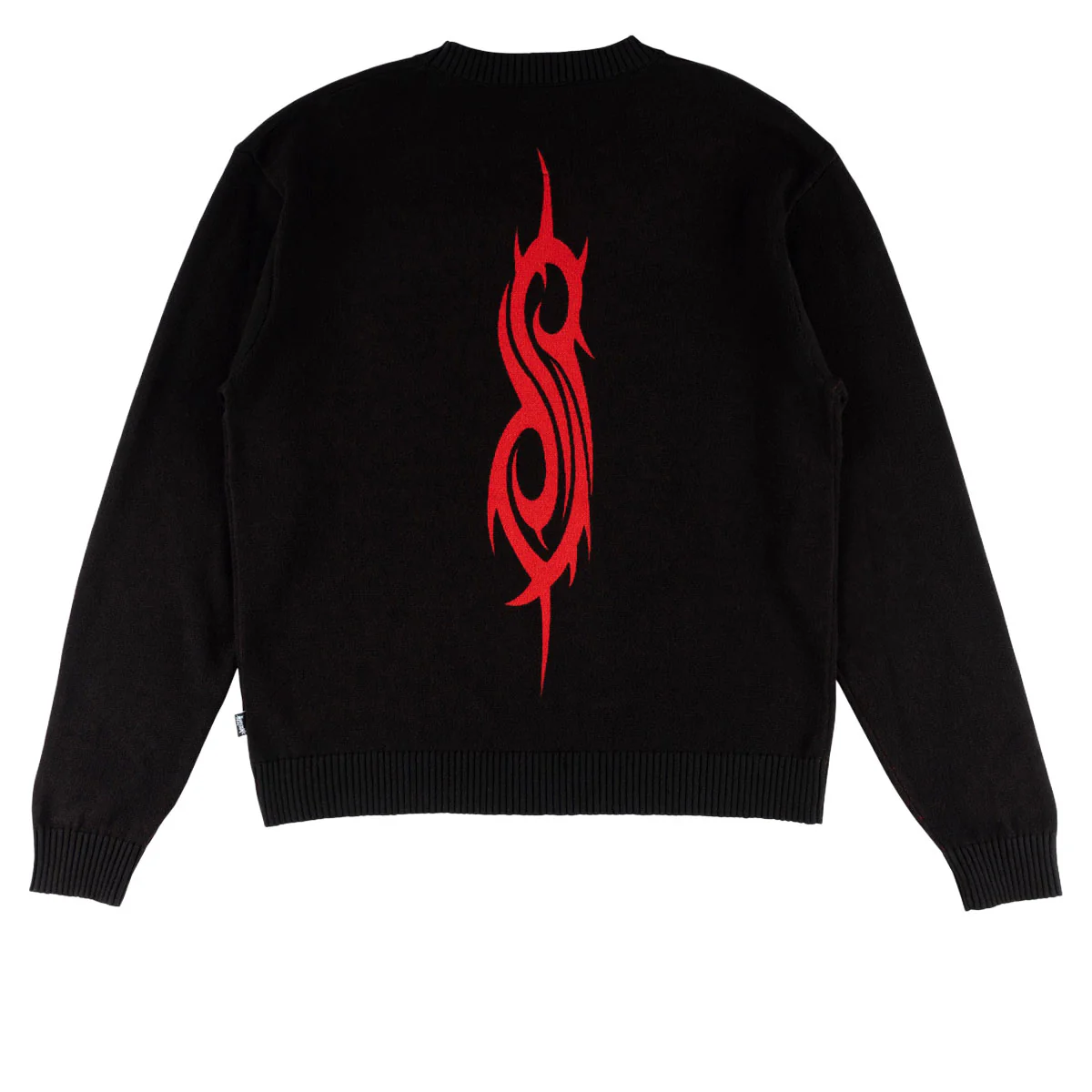 Welcome x Slipknot Overprint Sweater - Black/Red - Image 2
