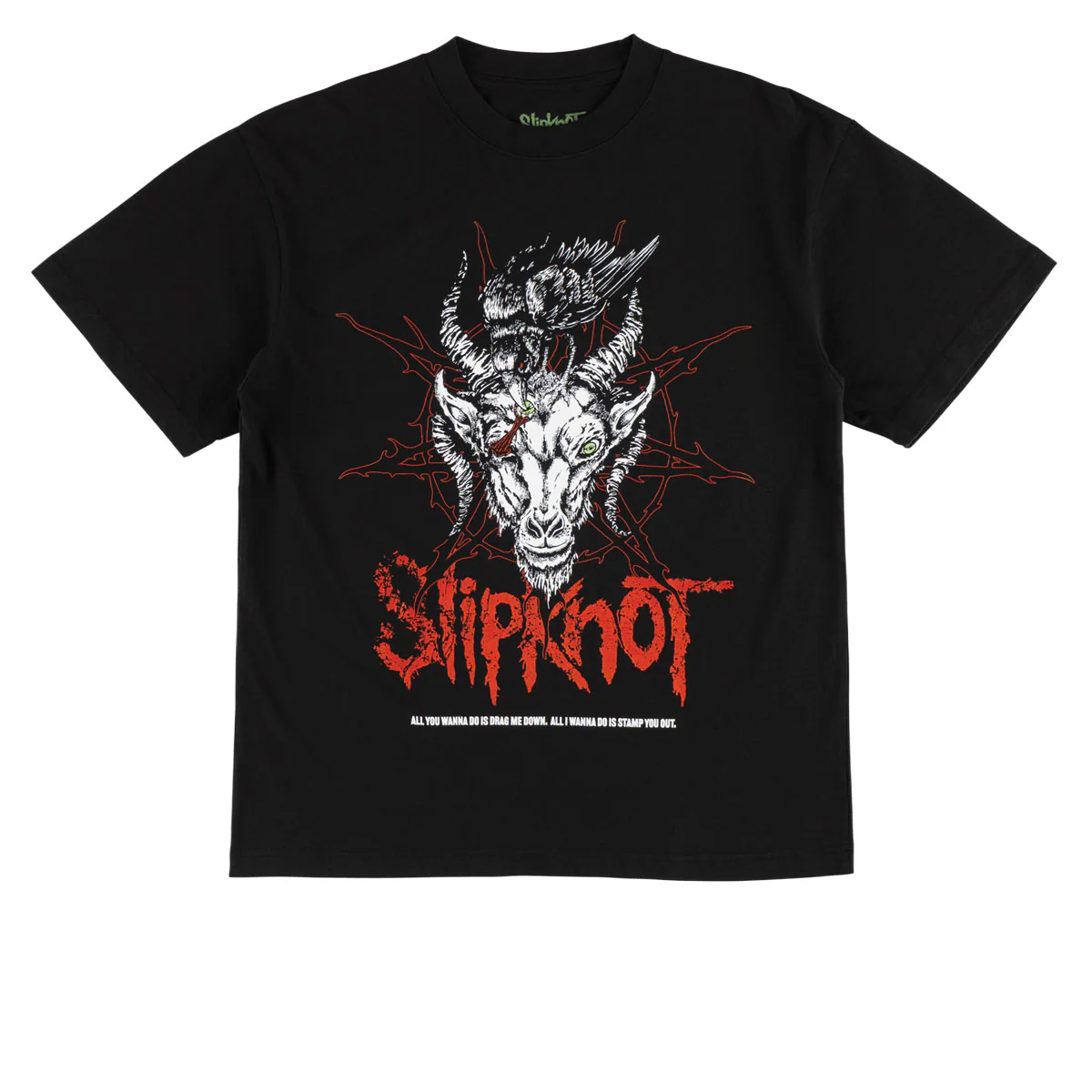 Welcome x Slipknot Spit It Out T-Shirt - Black