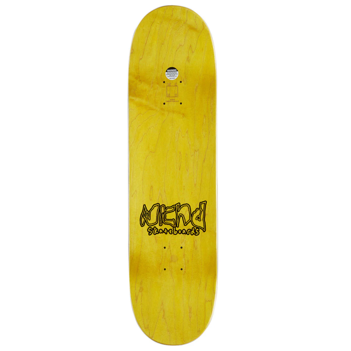 WKND Alive + Well Tanner Burzinski MC Skateboard Deck - Glitter Fleck - 8.58" - Image 2