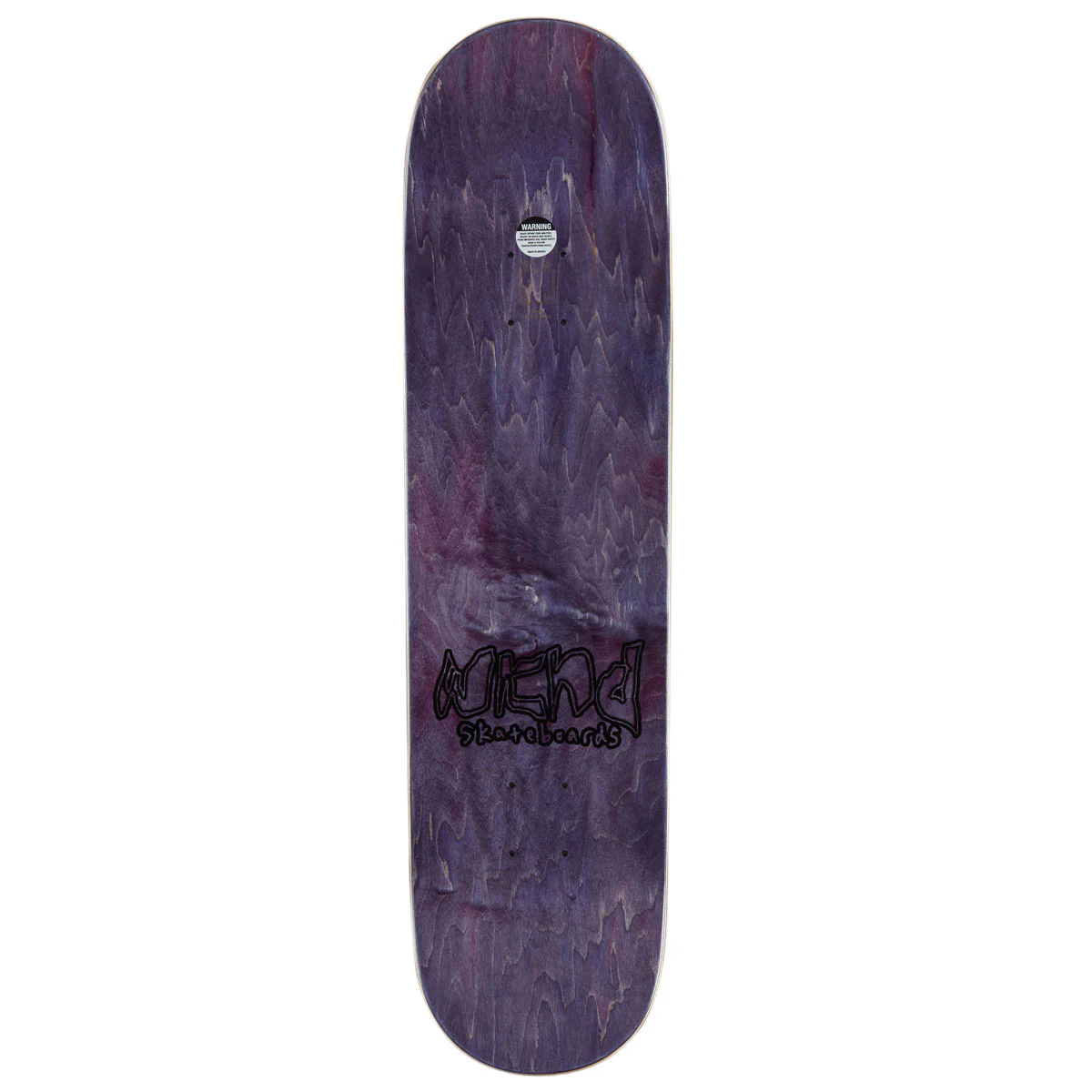 WKND Another Cat Christian Maalouf SN Skateboard Deck - Grey - 8.25" - Image 2