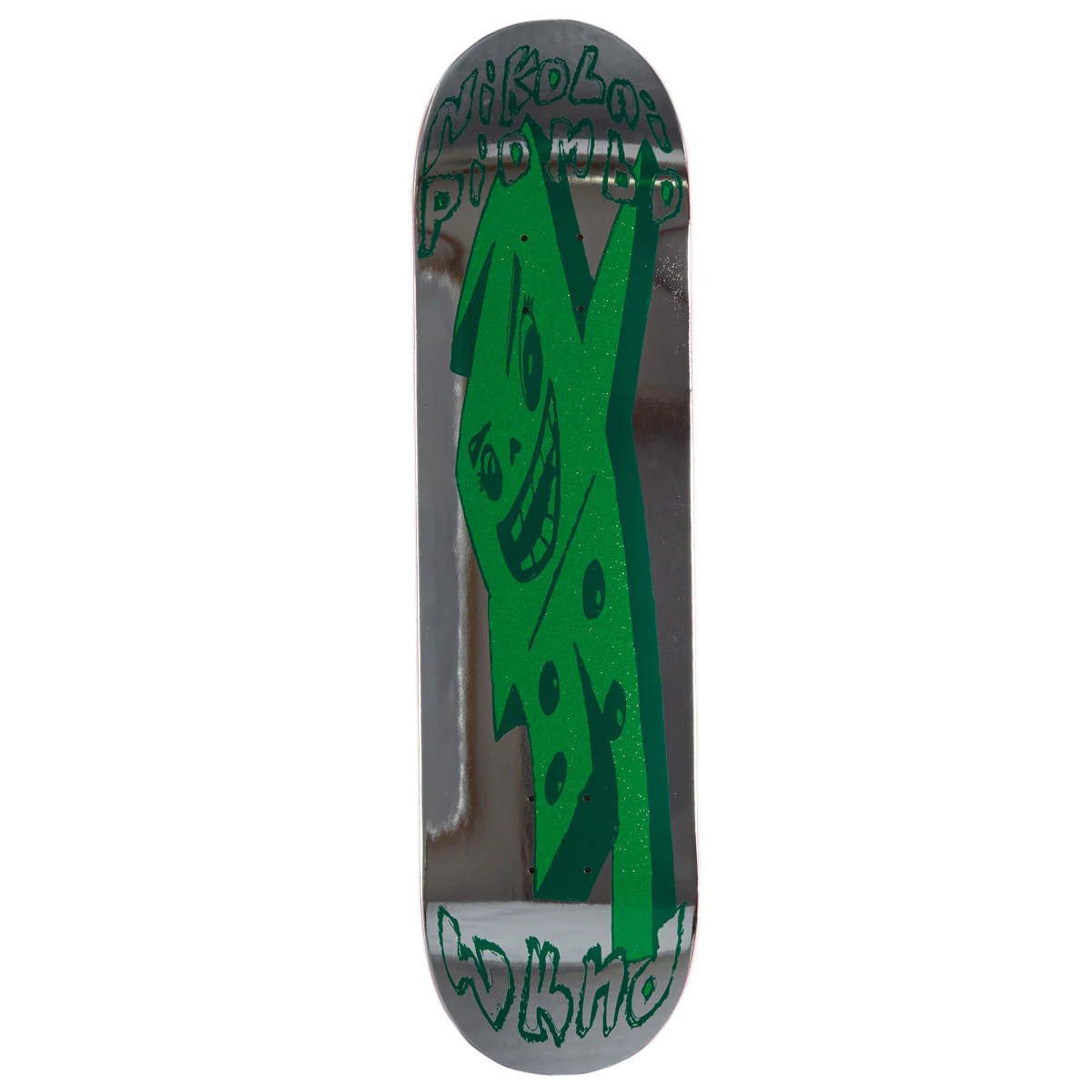 WKND Domino Nikolai Piombo MC Skateboard Deck - Silver - 8.25"