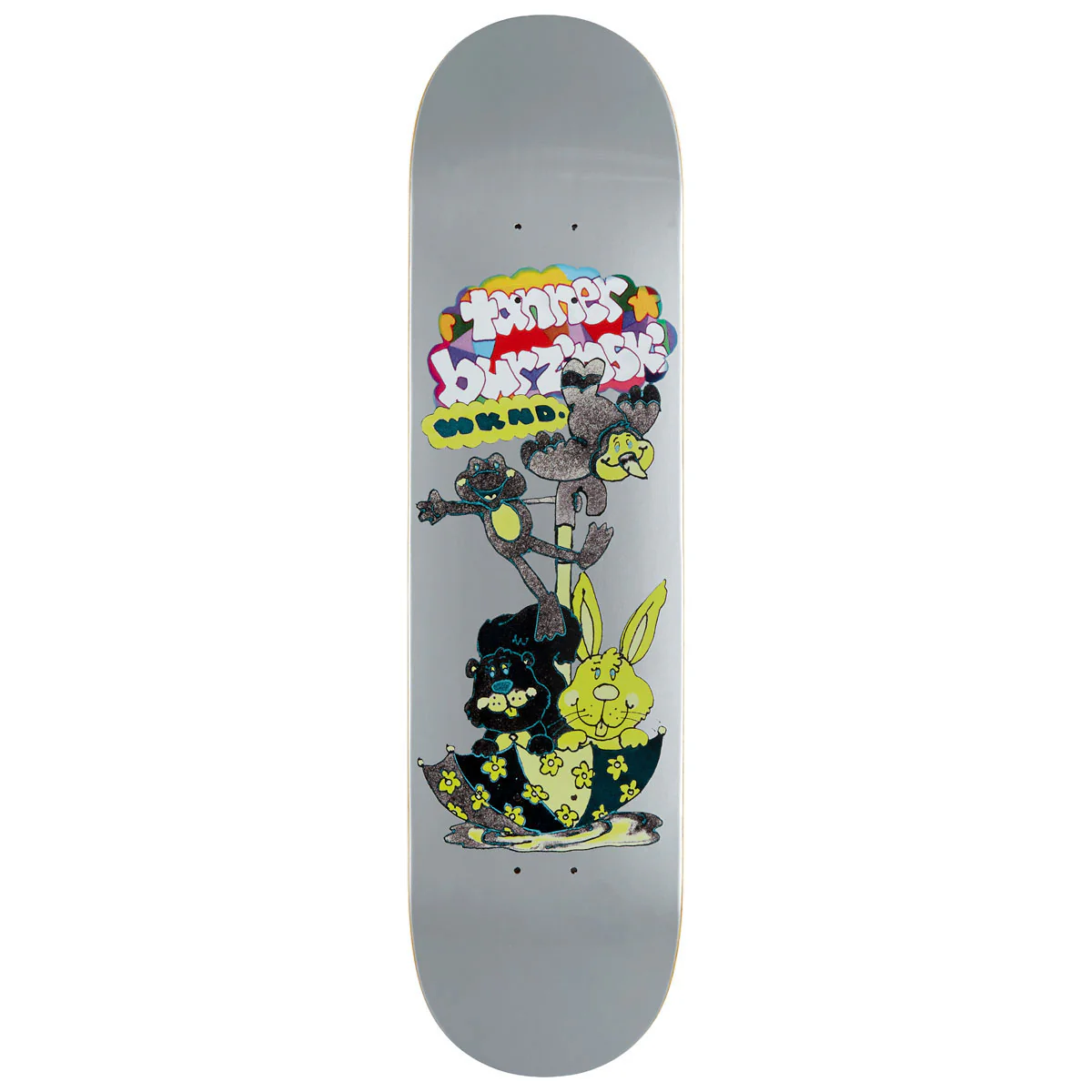 WKND Fairweather Tanner Burzinski MC Skateboard Deck - Silver - 8.50"