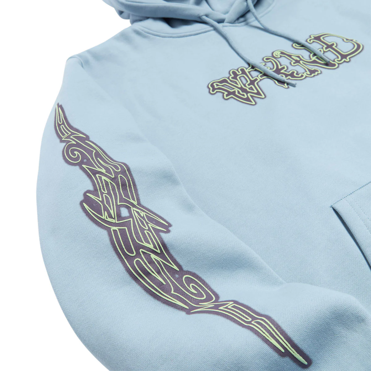 WKND Huldra Script Hoodie - Blue - Image 2