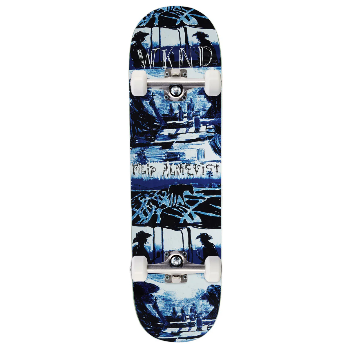 WKND Jubb Filip Almqvist SN Skateboard Complete - Blue - 8.60"