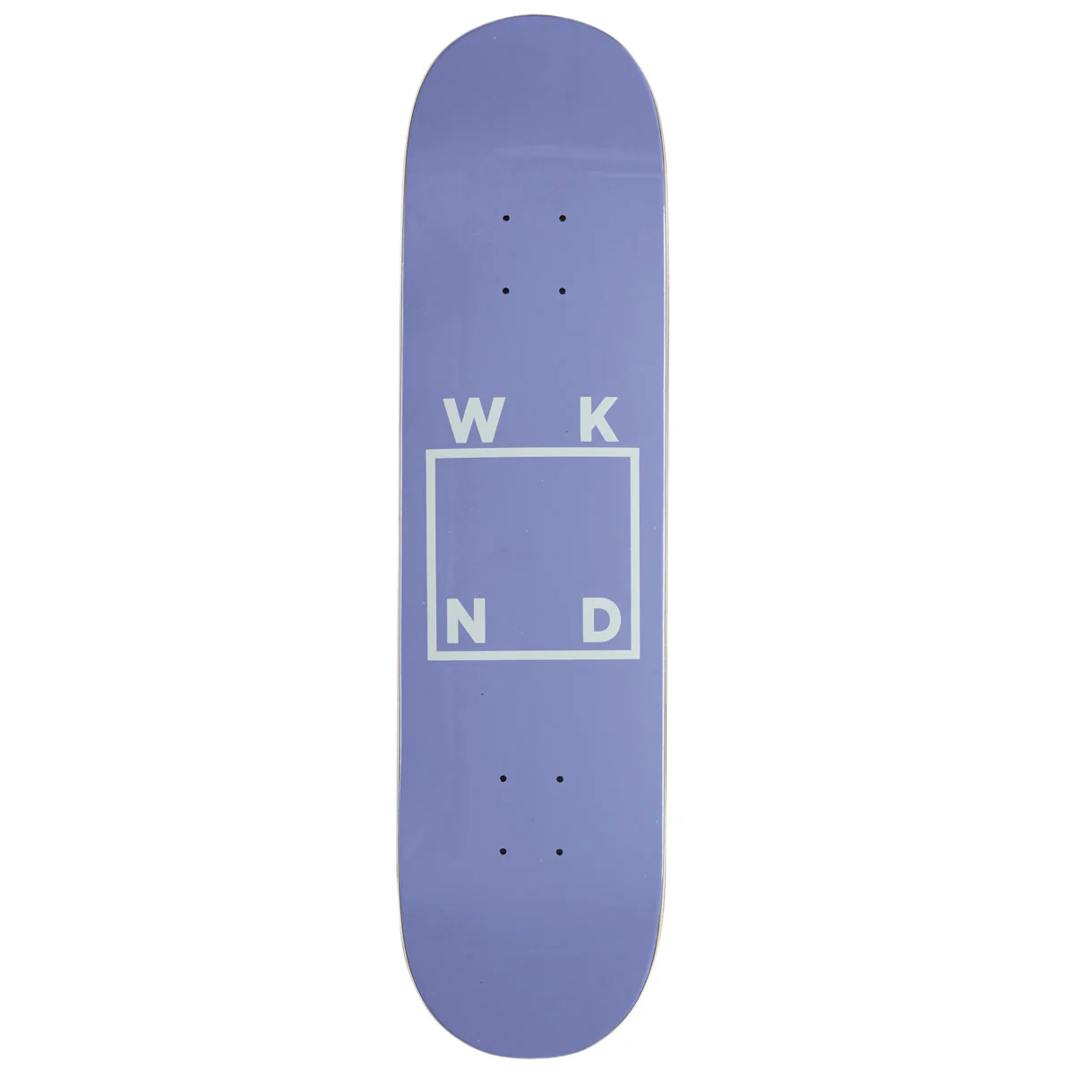 WKND Logo WB Skateboard Deck - Lavender - 7.75"