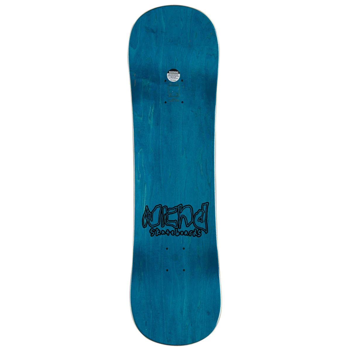 WKND Mumbler Summer Faux Snow Skate Skateboard Complete - Silver - 8.89" - Image 2