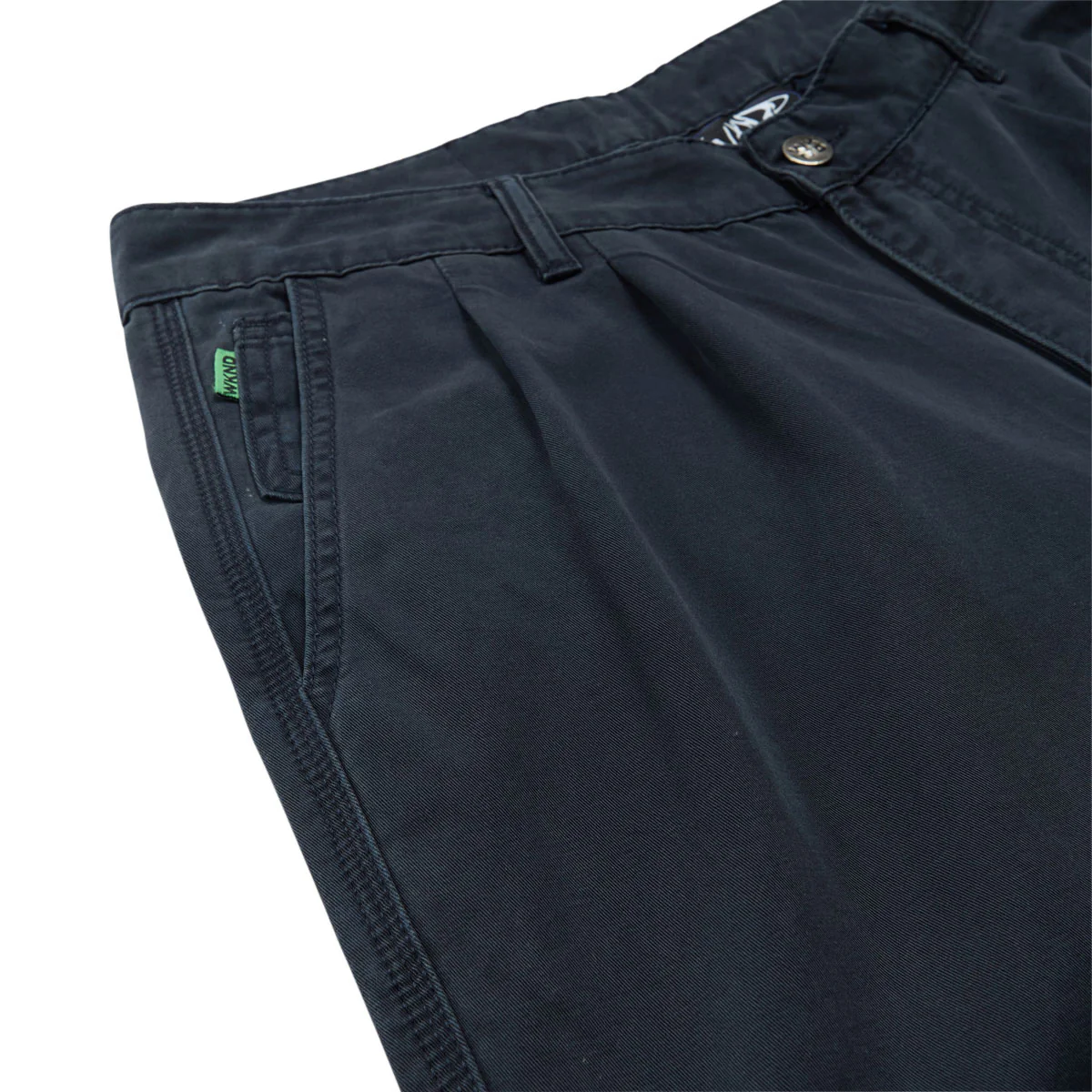 WKND Pleated Tubes Pants - Navy - Image 3