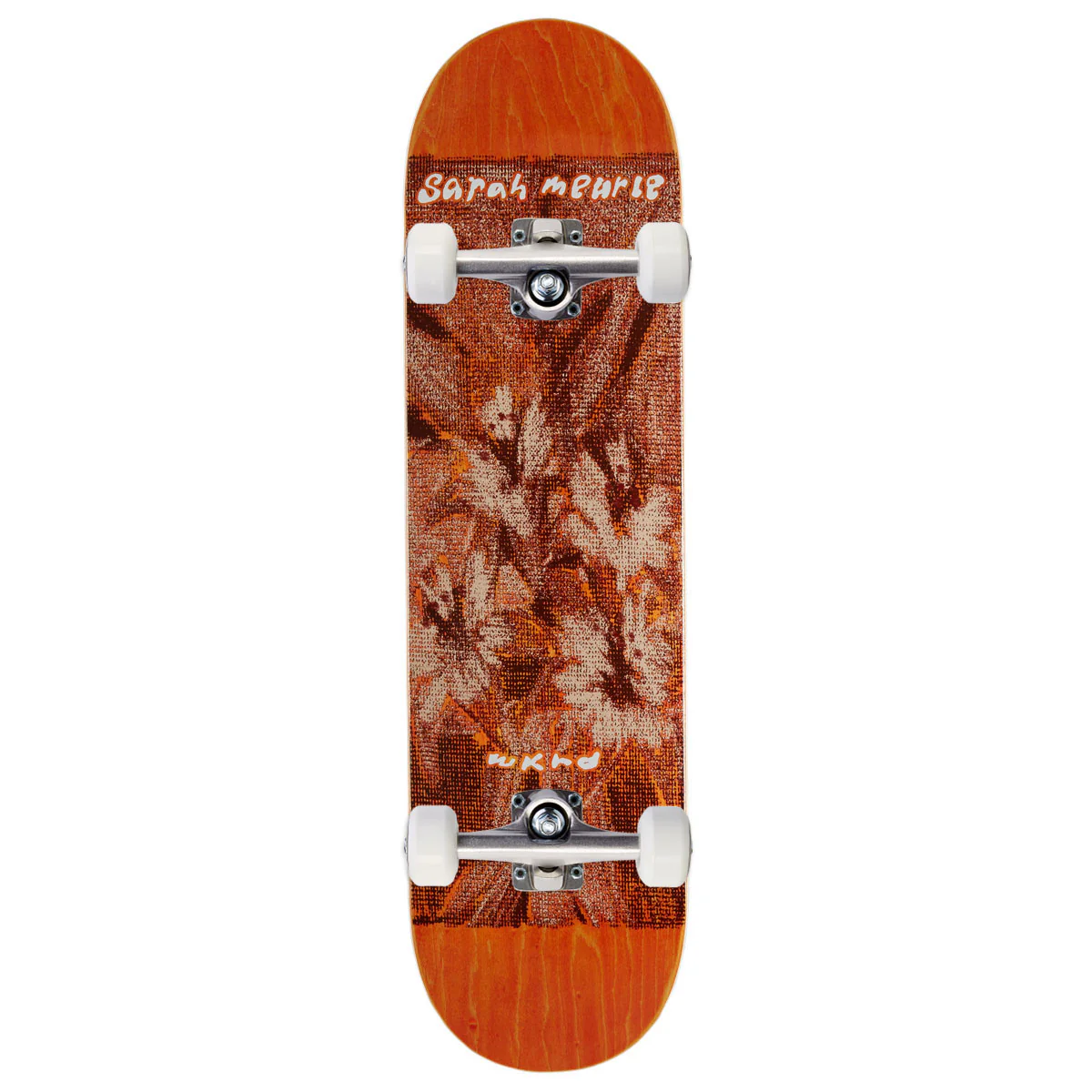 WKND Posy Sarah Meurle WB Skateboard Complete - Orange - 8.125"