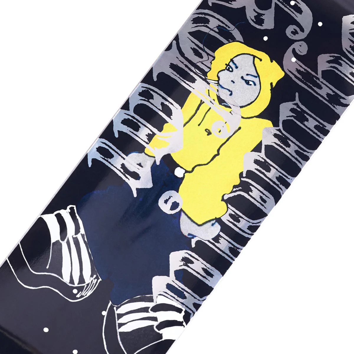 WKND Nikolai Piombo Skateboard Deck - Black - 8.50" - Image 3