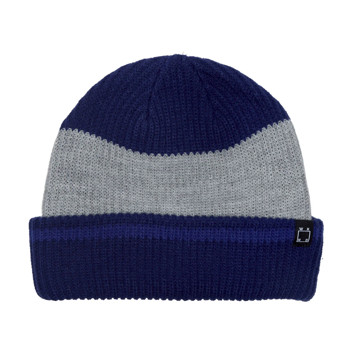 WKND Stripe Beanie - Blue