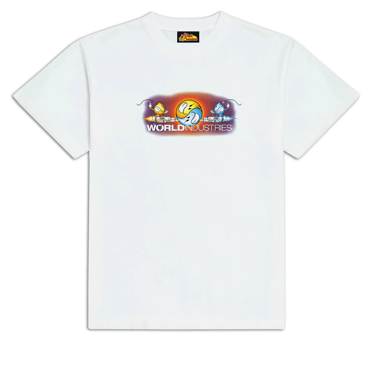 World Industries Battle 2000 T-Shirt - White - LG