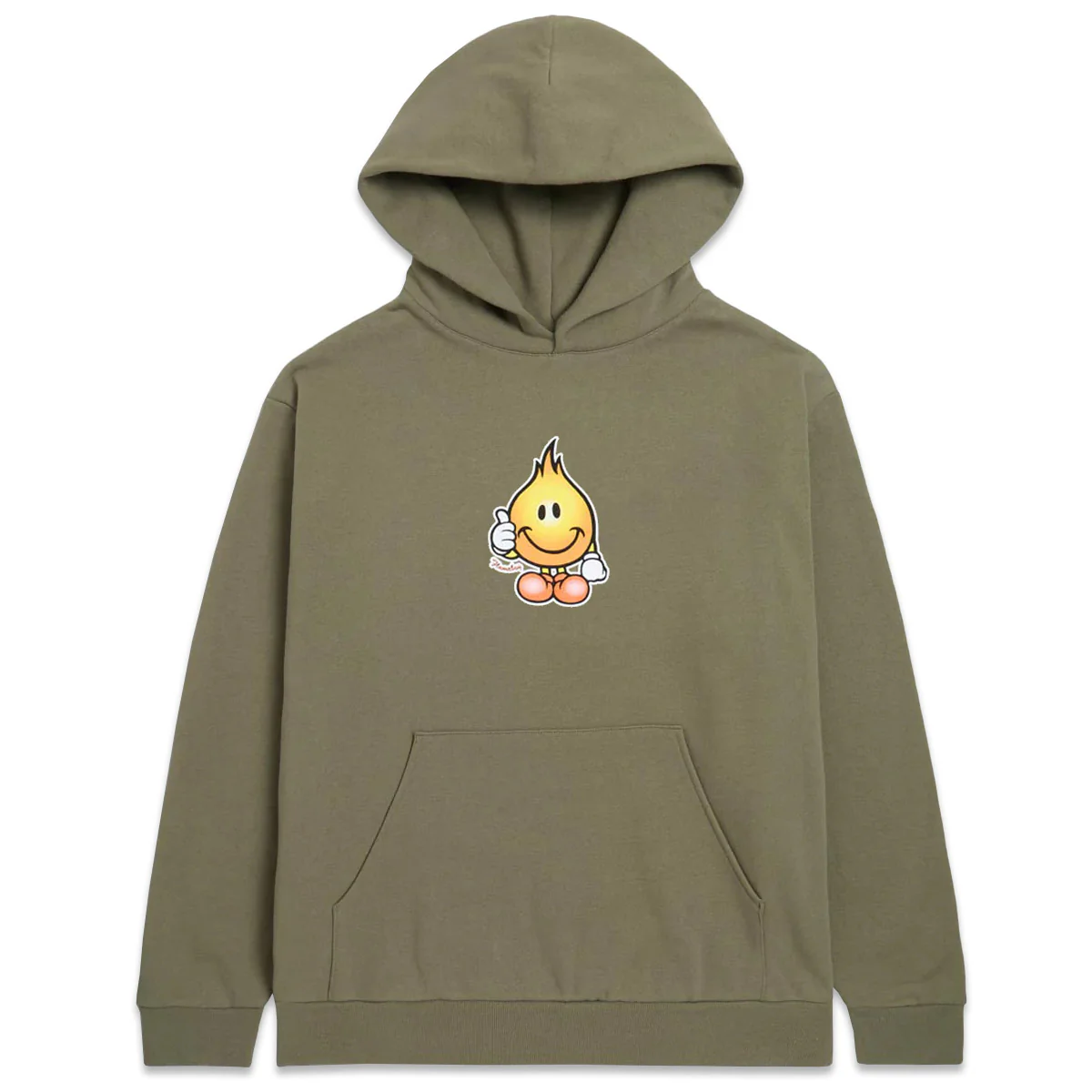 World Industries Classic Flameboy Hoodie - Vintage Army