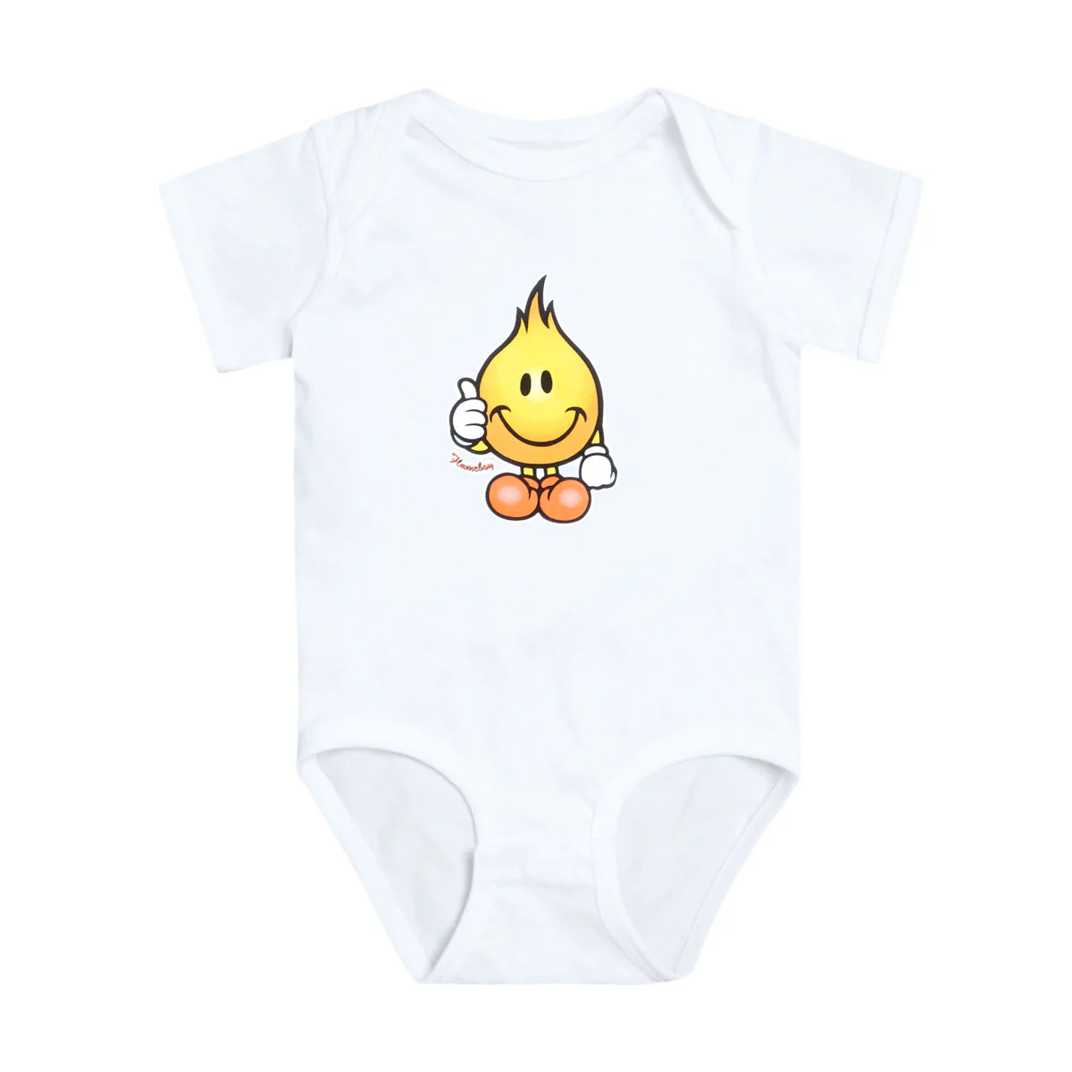 World Industries Classic Flameboy Onesie - White