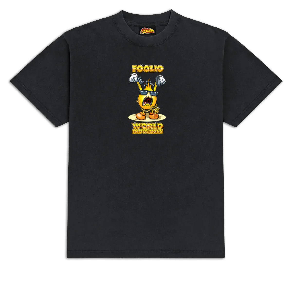 World Industries Foolio T-Shirt - Black - MD