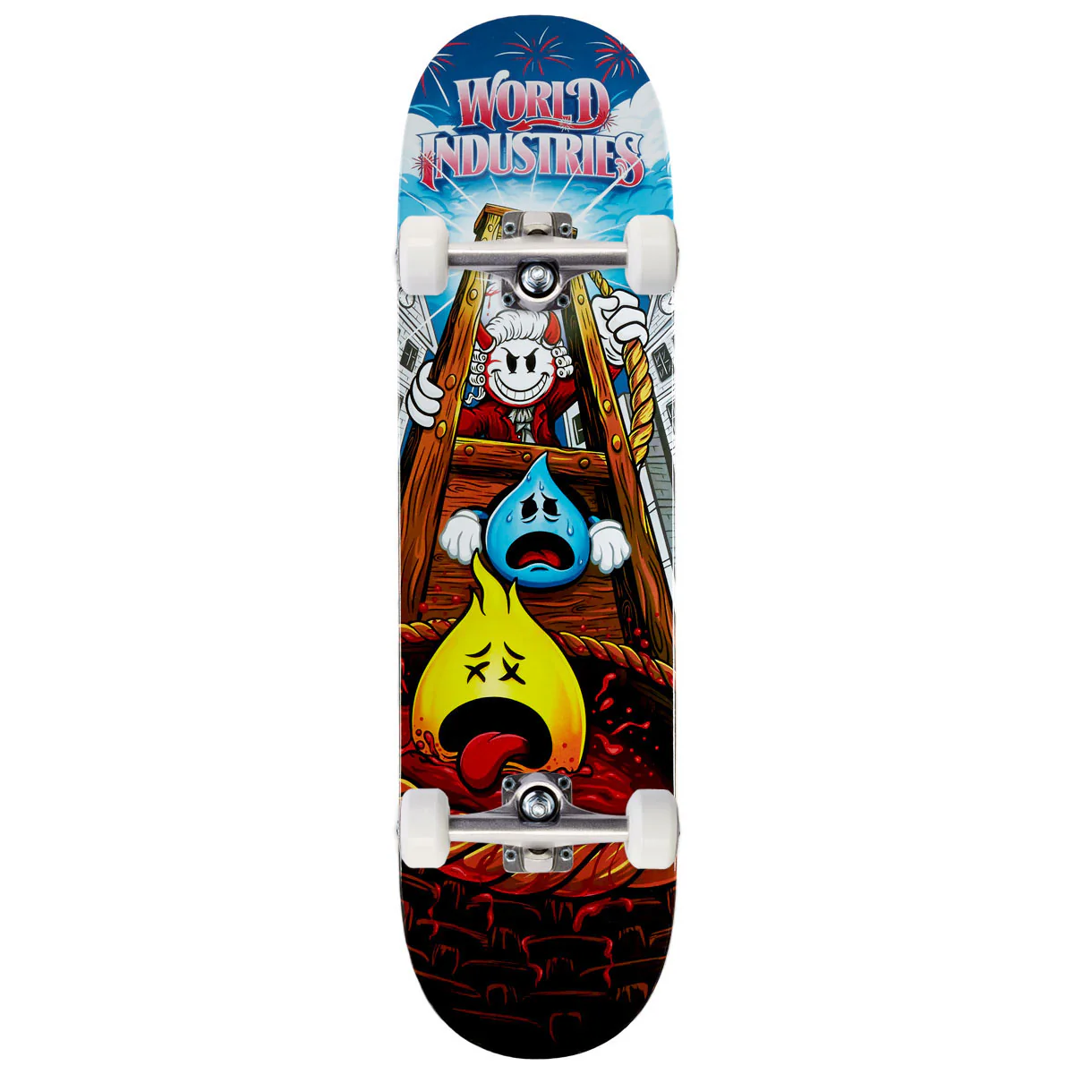 World Industries Guillotine Skateboard Complete - 8.25"