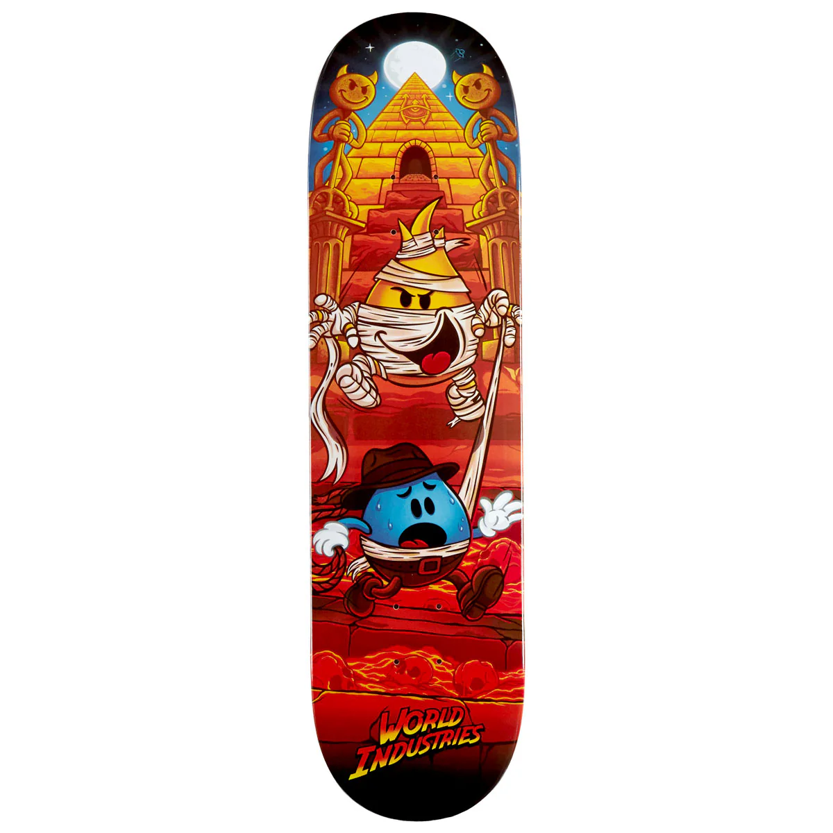 World Industries Temple Of Doom Skateboard Deck - 8.25"