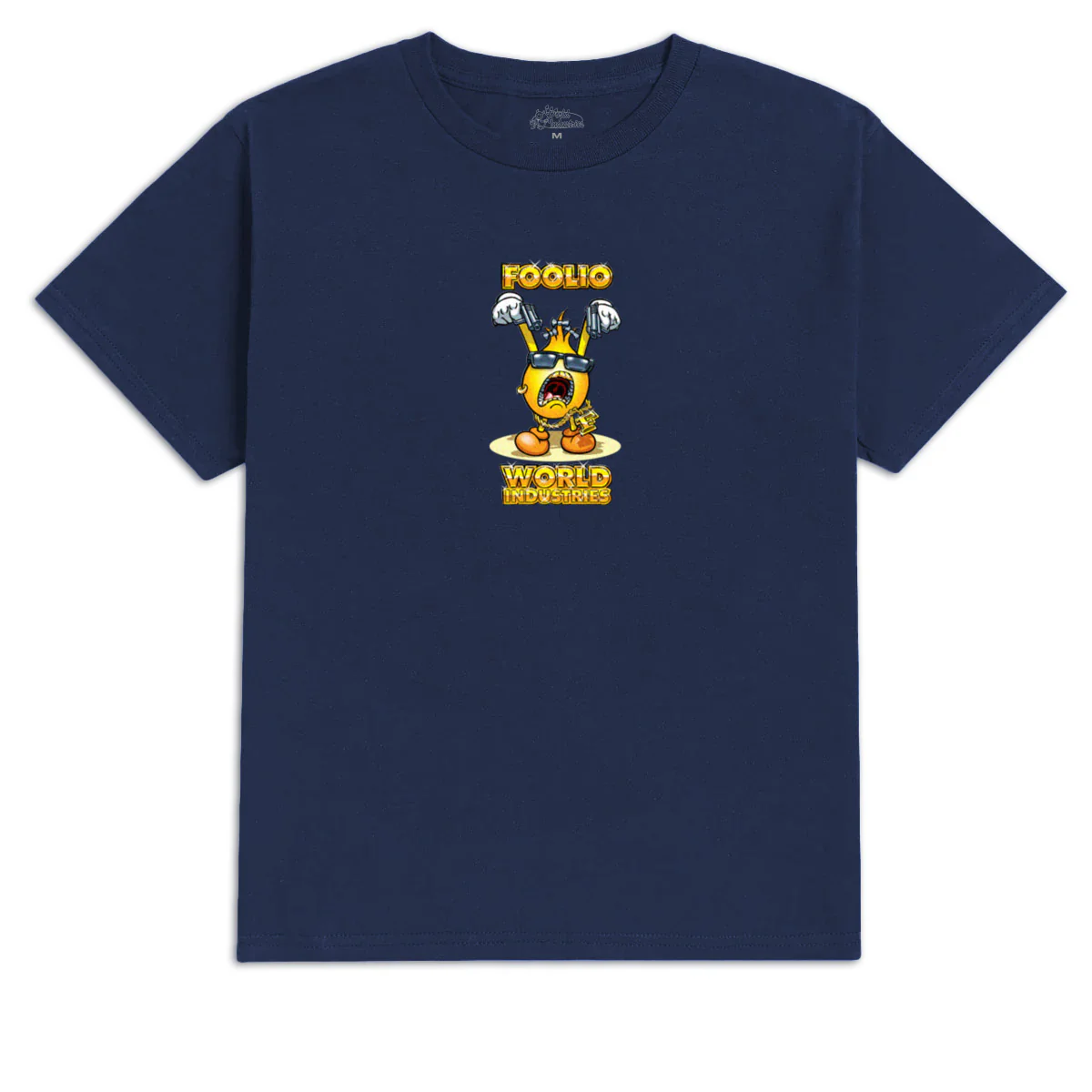 World Industries Youth Foolio T-Shirt - Vintage Navy - YXL