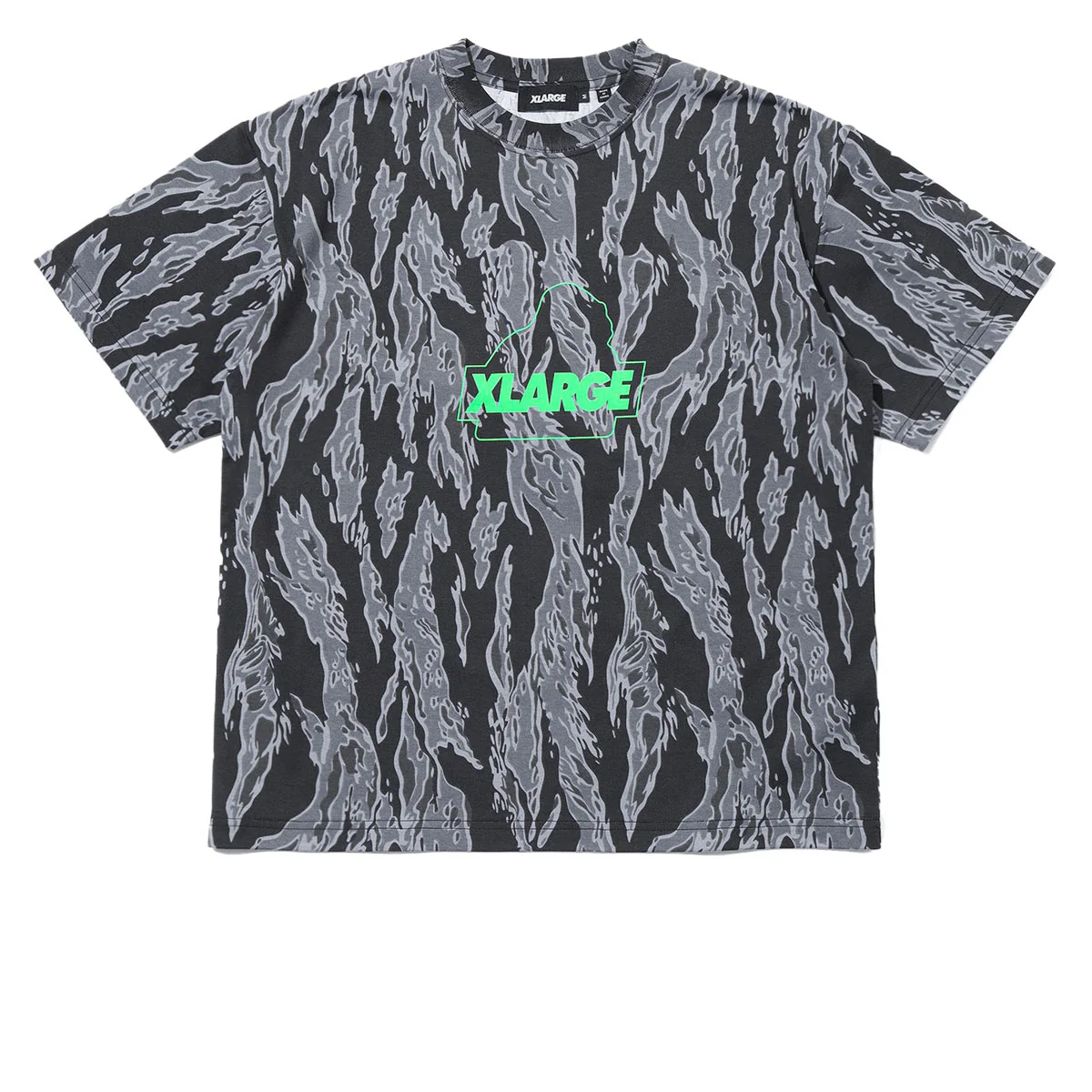 XLarge Camo Urban Logo T-Shirt - Charcoal