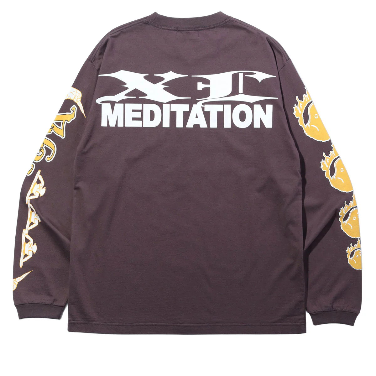 XLarge Meditation Long Sleeve T-Shirt - Purple - Image 2