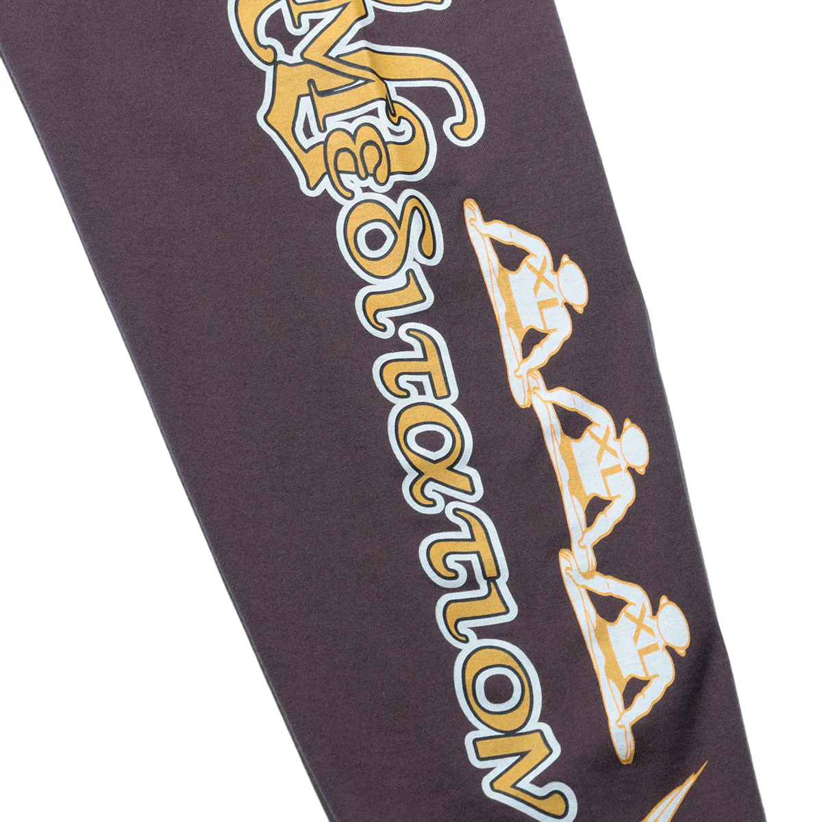 XLarge Meditation Long Sleeve T-Shirt - Purple - Image 5