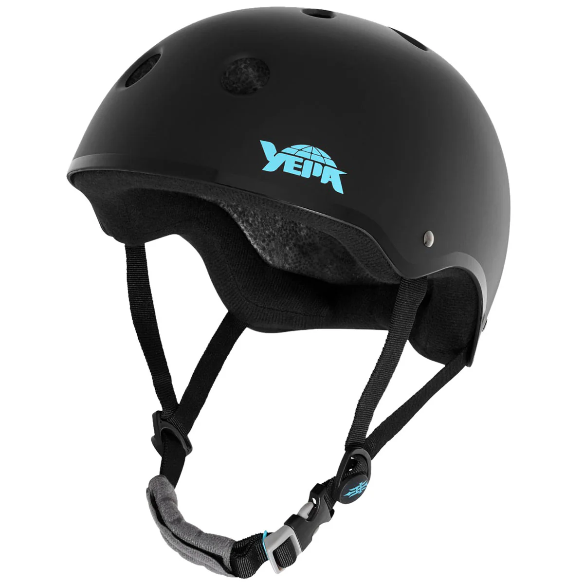Yepa T-Shell Hawk Helmet - Matte Black/Teal