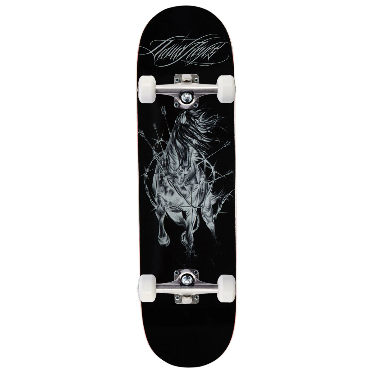 Zero Reyes Wild Heart Skateboard Complete - Black - 8.50"