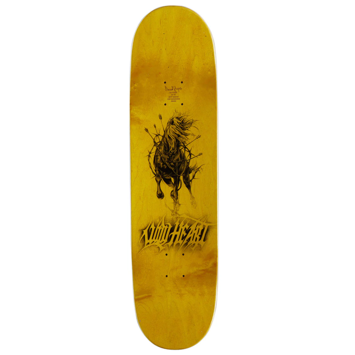 Zero Reyes Wild Heart Skateboard Complete - Black - 8.50" - Image 2