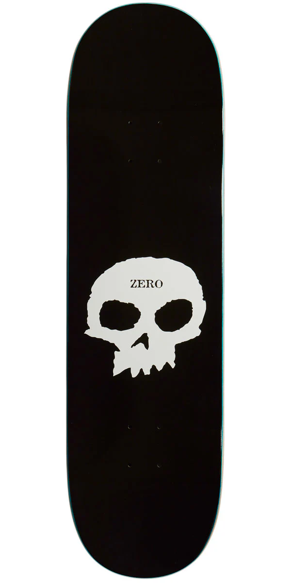 Zero Single Skull Skateboard Deck - 8.75"